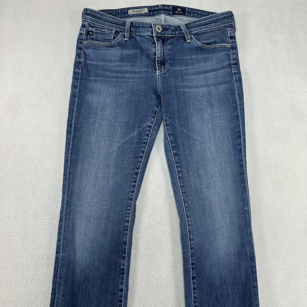 Ag Adriano Goldschmied Women's Blue Boot Cut Jeans